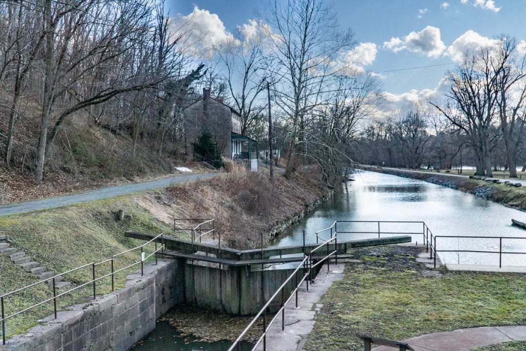 Springtime on the Schuylkill Canal